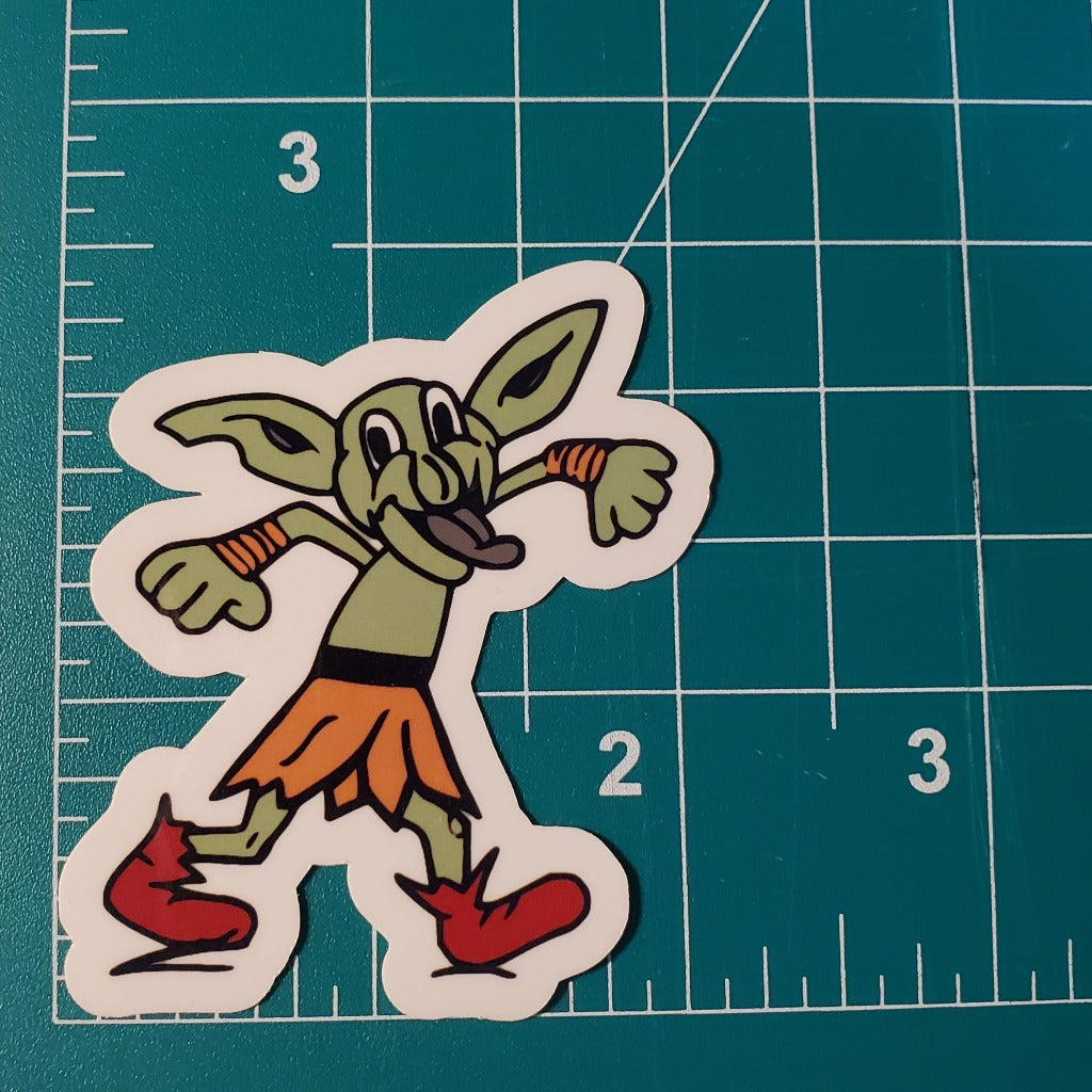 Dice Goblin Sticker