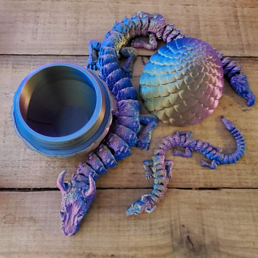 Tri Color Dragon, Gold-Blue-Purple